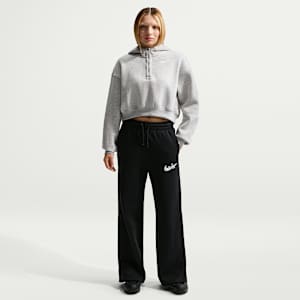 Nike Sportswear Phoenix Fleece Women's High-Waisted Wide-Leg Logo